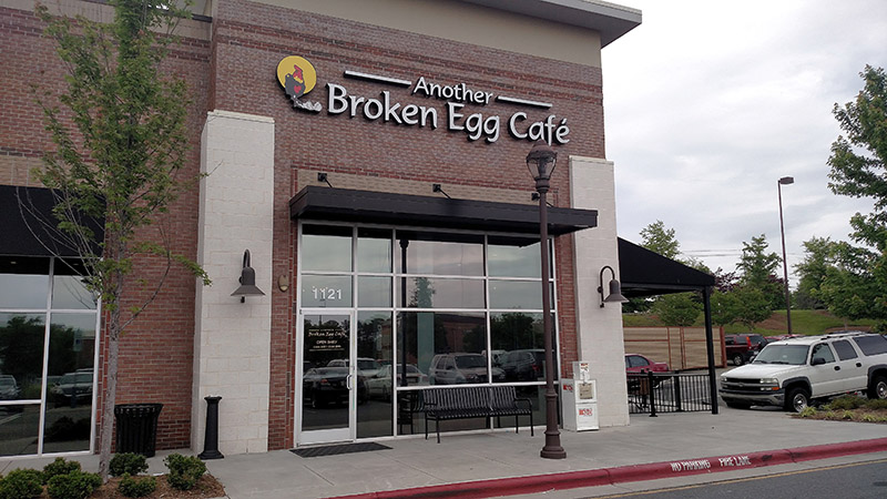 Another Broken Egg Café already has locations in the Triangle, such as this one in Morrisville.