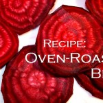 oven-roasted beets